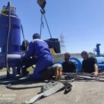 تعمیر ایستگاه پمپاژ اصلی فاضلاب بوشهر به پایان رسید