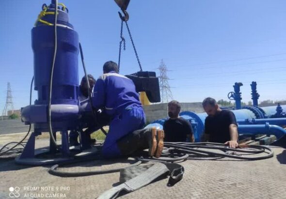 تعمیر ایستگاه پمپاژ اصلی فاضلاب بوشهر به پایان رسید