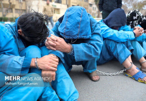 ۳۲ متهم خشن در خراسان رضوی دستگیر شدند
